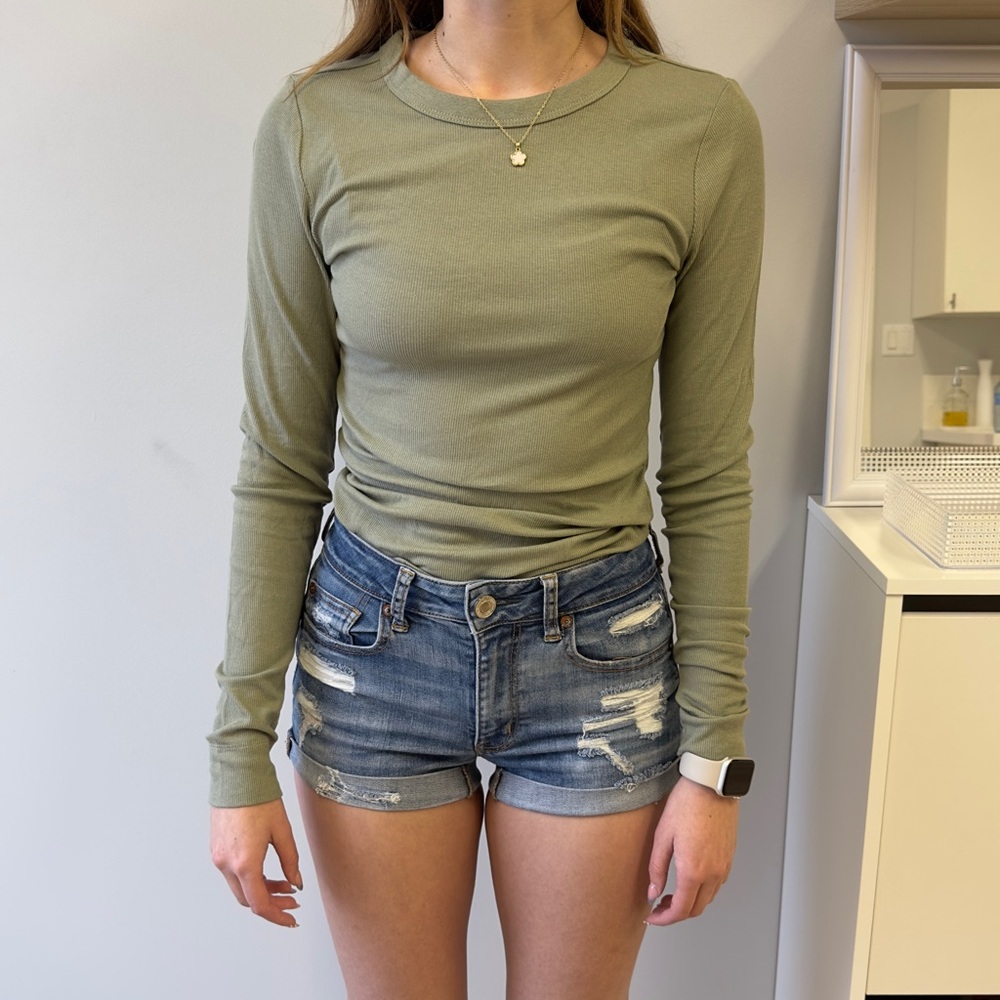 H&M Ribbed Modal-Blend top